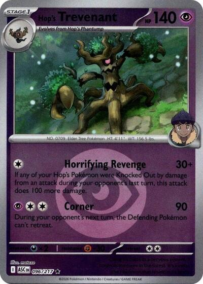 Hop's Trevenant #96 Ascended Heroes
