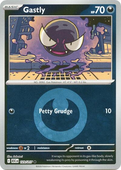 Gastly #123 Ascended Heroes