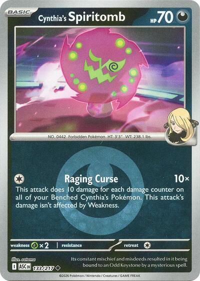 Cynthia's Spiritomb #133 Ascended Heroes