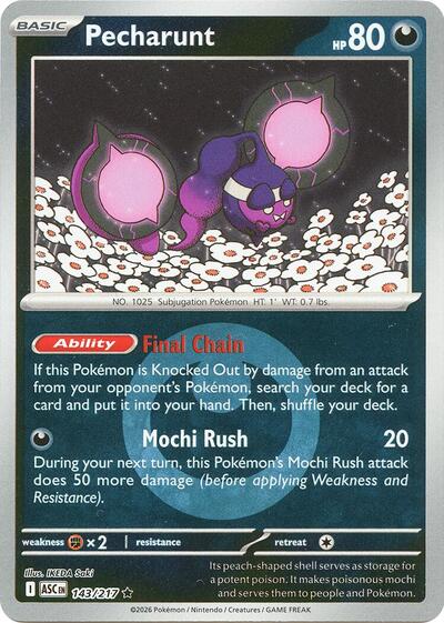 Pecharunt #143 Ascended Heroes