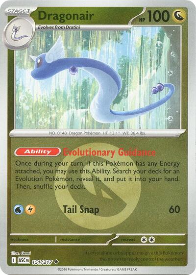 Dragonair #151 Ascended Heroes