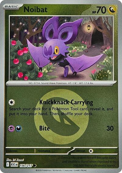 Noibat #156 Ascended Heroes