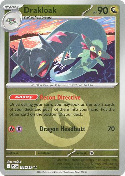 Drakloak #159 Ascended Heroes