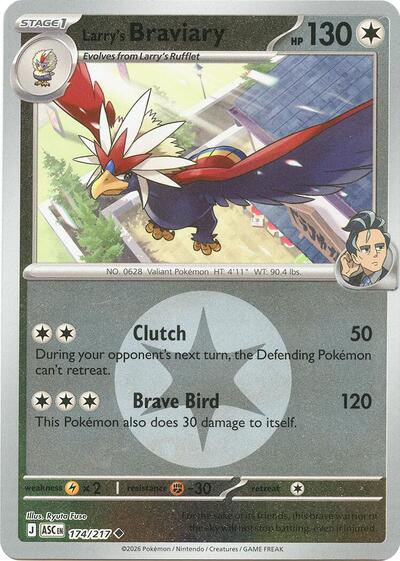 Larry's Braviary #174 Ascended Heroes