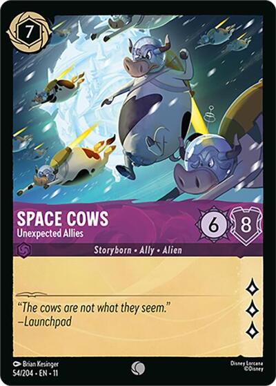Space Cows - Unexpected Allies #54 Winterspell