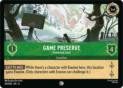 Game Preserve - Protected Land #102 Winterspell