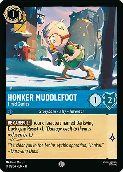 Honker Muddlefoot - Timid Genius #143 Winterspell