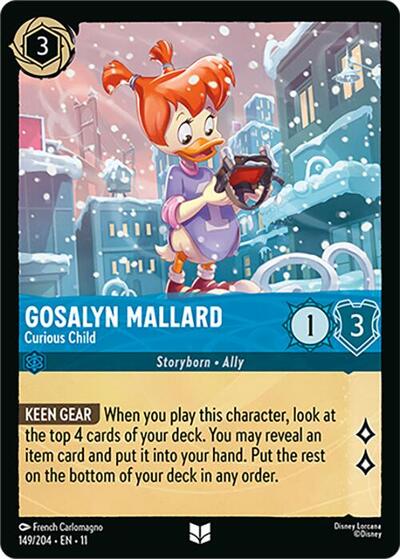Gosalyn Mallard - Curious Child #149 Winterspell