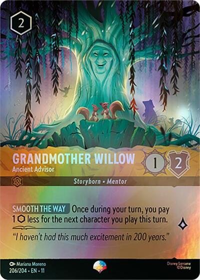 Grandmother Willow - Ancient Advisor (Epic) #206 Winterspell