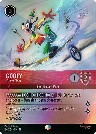 Goofy - Klutzy Skier (Epic) #216 Winterspell