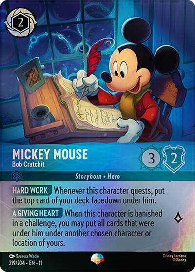 Mickey Mouse - Bob Cratchit (Epic) #219 Winterspell