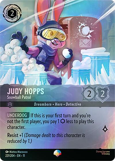 Judy Hopps - Snowball Patrol (Epic) #221 Winterspell