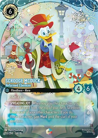 Scrooge McDuck - Reformed Ebenezer (Enchanted) #235 Winterspell