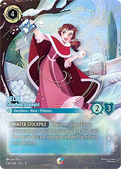 Belle - Snowfield Strategist (Enchanted) #236 Winterspell
