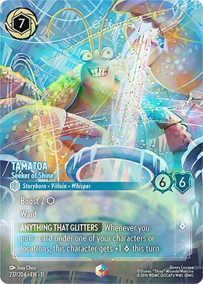 Tamatoa - Seeker of Shine (Enchanted) #237 Winterspell
