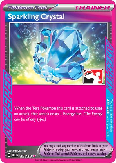 Sparkling Crystal #129 Prize Pack Series Cards