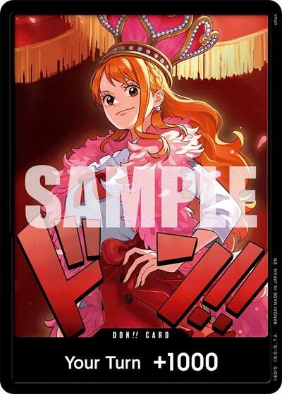 DON!! Card (Nami) #promo Extra Booster: One Piece Heroines Edition
