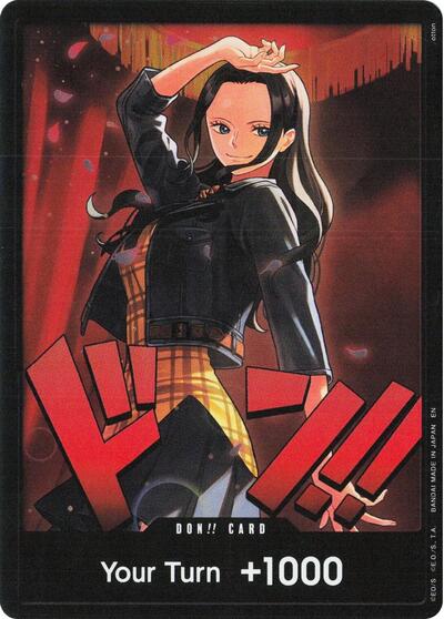 DON!! Card (Nico Robin) #promo Extra Booster: One Piece Heroines Edition