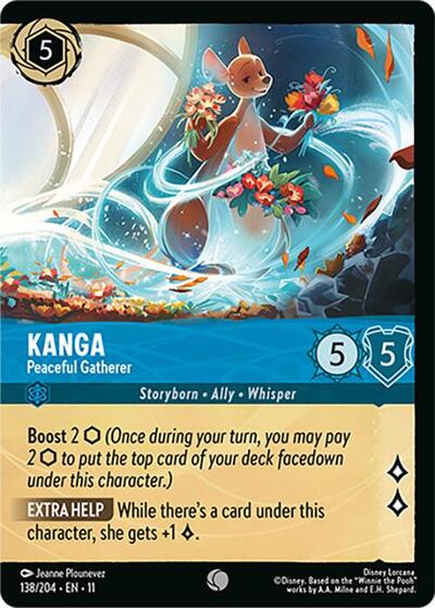 Kanga - Peaceful Gatherer (Foil) #138 Winterspell