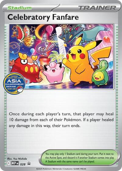 Celebratory Fanfare #28 Mega Evolution Promo