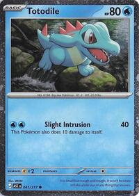 Totodile #41 Miscellaneous Cards & Products