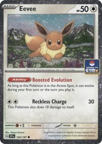 Eevee #143 League & Championship Cards