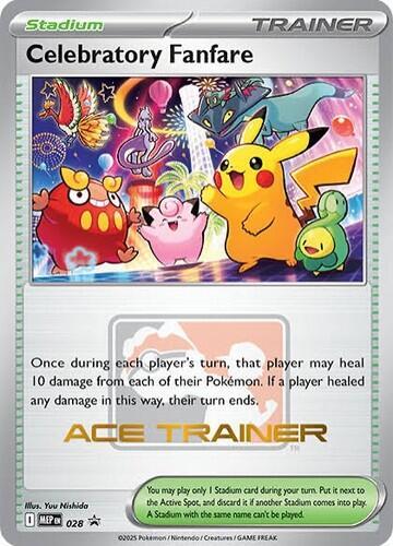Celebratory Fanfare #28 Mega Evolution Promo