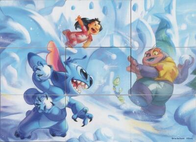 Winterspell Snowball Fight Puzzle Insert (Set of 9) #promo Winterspell