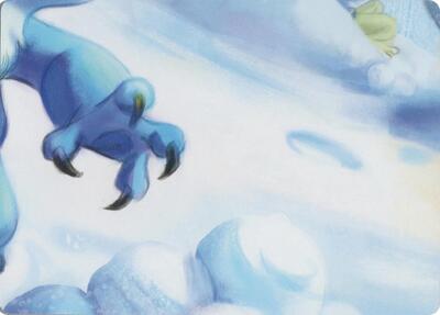 Winterspell Snowball Fight Puzzle Insert (Bottom Middle) #promo Winterspell