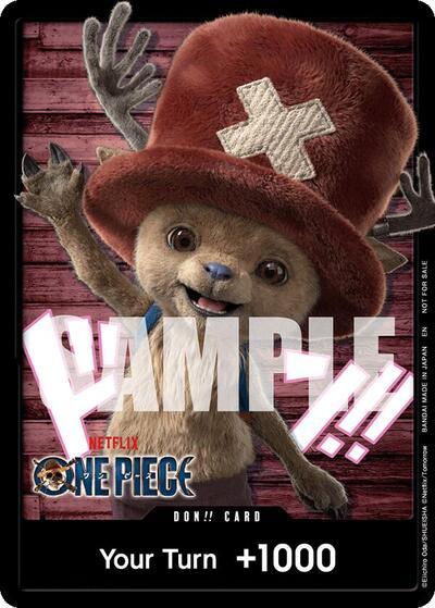 DON!! Card (Netflix Tony Tony.Chopper) #promo One Piece Promotion Cards