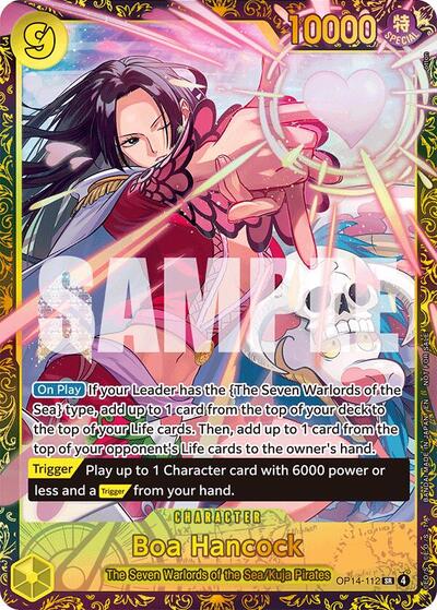 Boa Hancock (CS 26-27 Regionals Season 1) #OP14-112 One Piece Promotion Cards