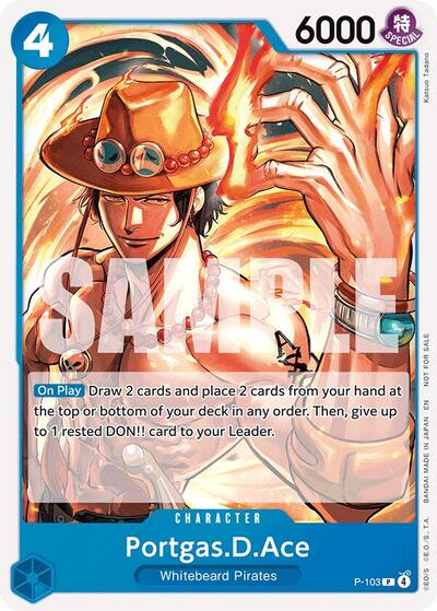 Portgas.D.Ace (Tournament Pack 2026 Vol. 2) #P-103 One Piece Promotion Cards