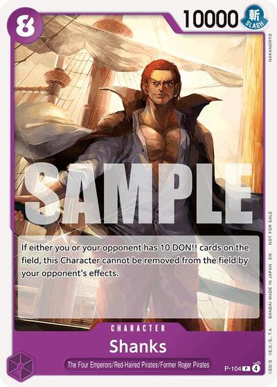 Shanks (Tournament Pack 2026 Vol. 2) #P-104 One Piece Promotion Cards