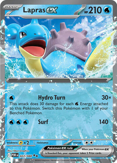 Lapras ex #22 Perfect Order