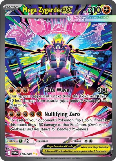 Mega Zygarde ex #120 Perfect Order