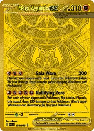 Mega Zygarde ex #124 Perfect Order