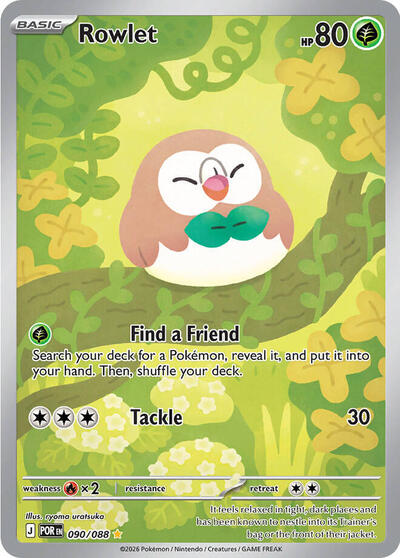 Rowlet #90 Perfect Order
