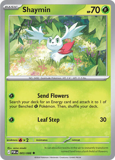 Shaymin #3 Perfect Order