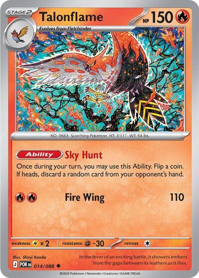 Talonflame #14 Perfect Order