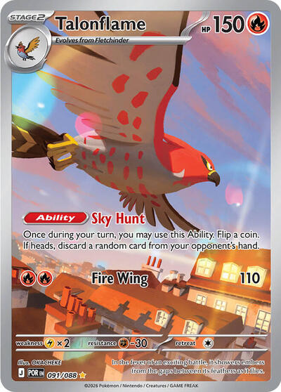 Talonflame #91 Perfect Order