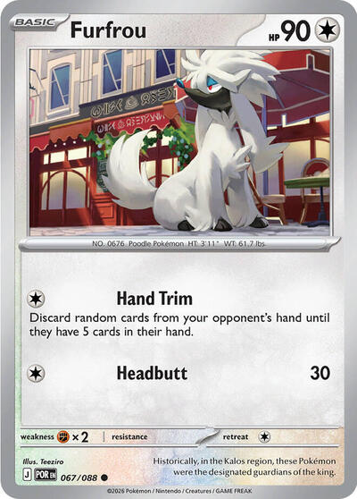 Furfrou #67 Perfect Order