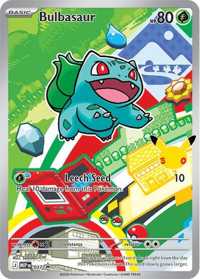 Bulbasaur #37 Mega Evolution Promo