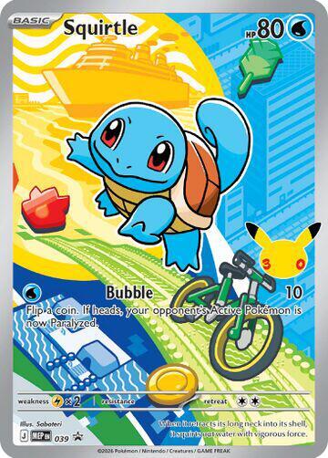Squirtle #39 Mega Evolution Promo