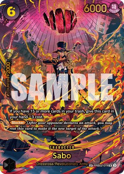 Sabo (PRB02-014) (SP) #PRB02-014 Adventure on Kami's Island