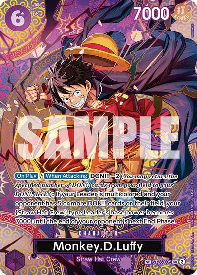 Monkey.D.Luffy (SP) #ST26-005 Adventure on Kami's Island