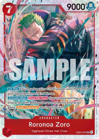 Roronoa Zoro (EB04-007) #EB04-007 Adventure on Kami's Island