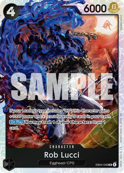 Rob Lucci #EB04-048 Adventure on Kami's Island