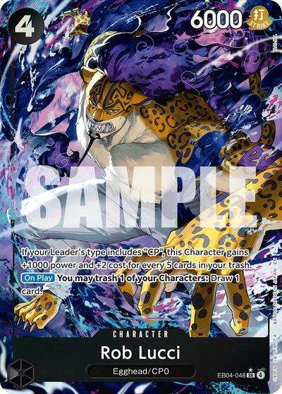 Rob Lucci (Alternate Art) #EB04-048 Adventure on Kami's Island