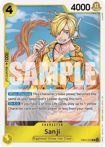 Sanji (EB04-052) #EB04-052 Adventure on Kami's Island