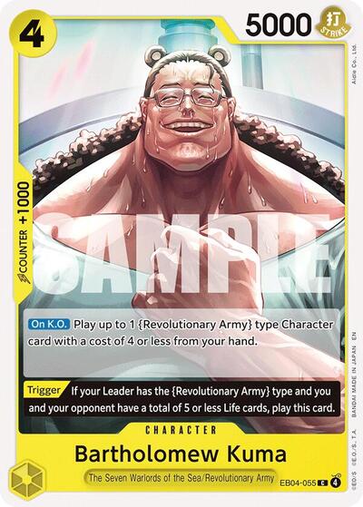 Bartholomew Kuma (EB04-055) #EB04-055 Adventure on Kami's Island